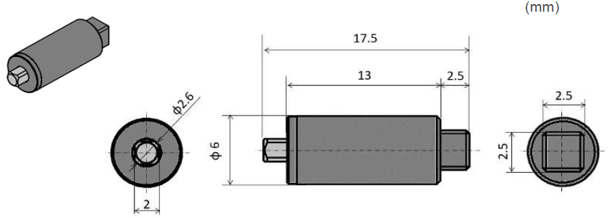 SR14 drawing - soft-close & quick-release system