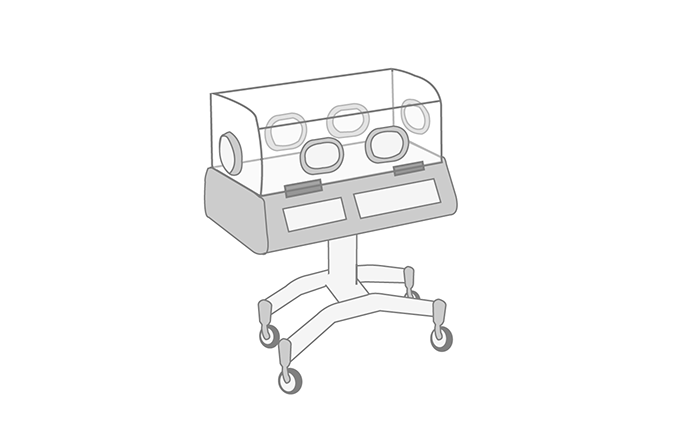 Improve the function of infant incubator with rotary dampers