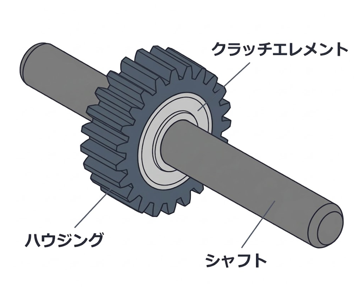 ワンウェイクラッチの一般的なサイズ