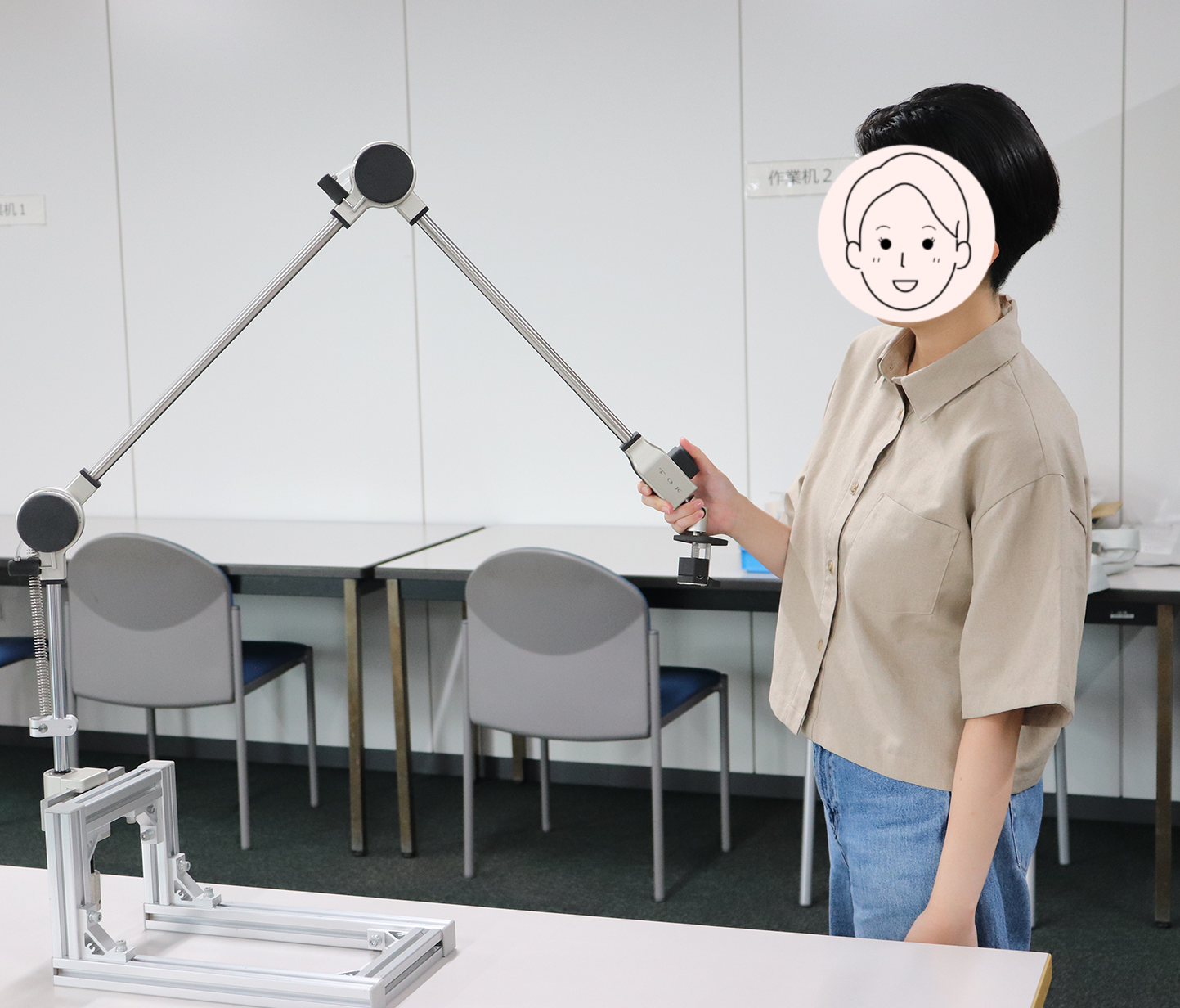 小野崎さん仕事風景